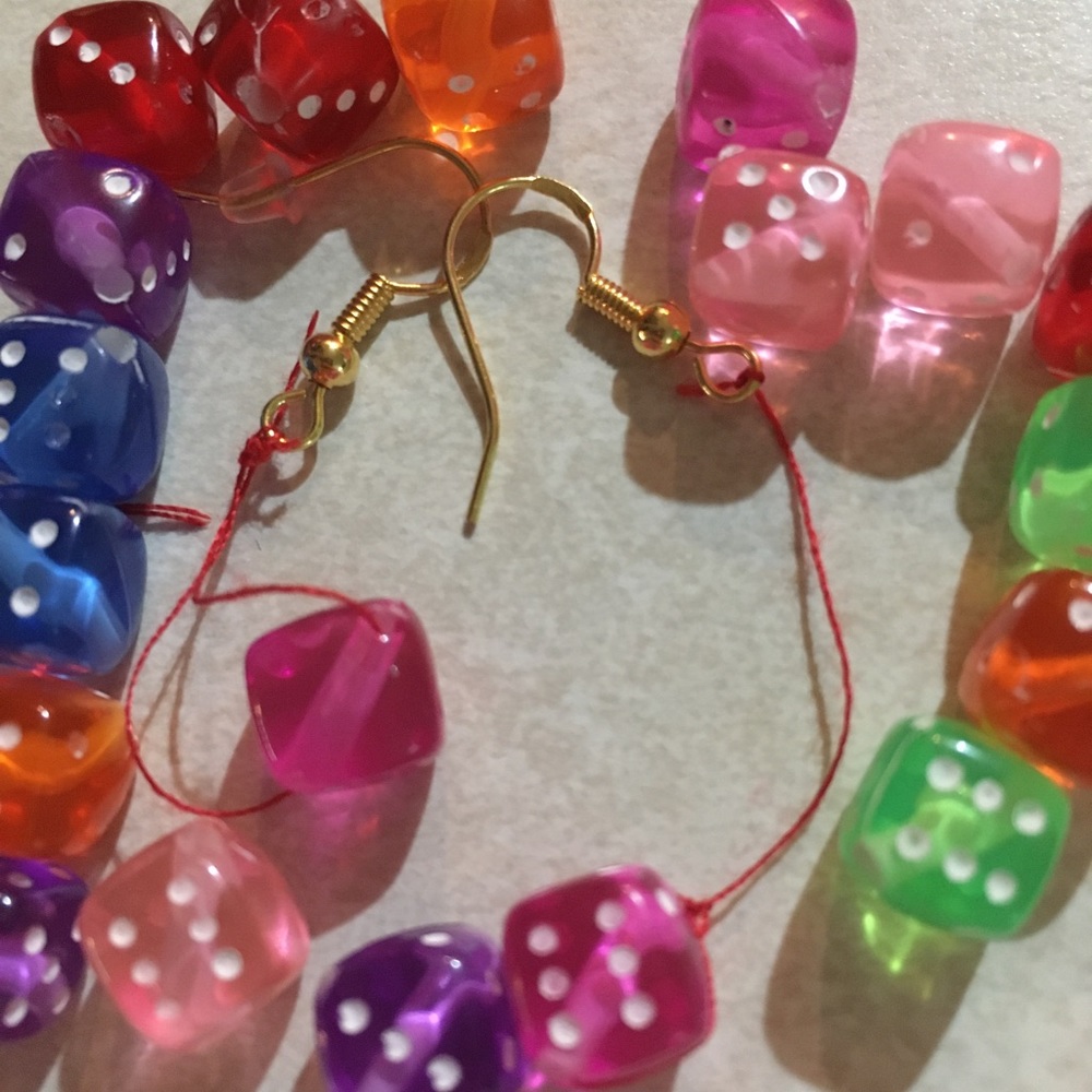 Dice Earrings